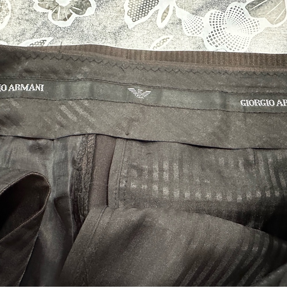 Man’s fine Italian suit. Giorgio Armani Colezzione